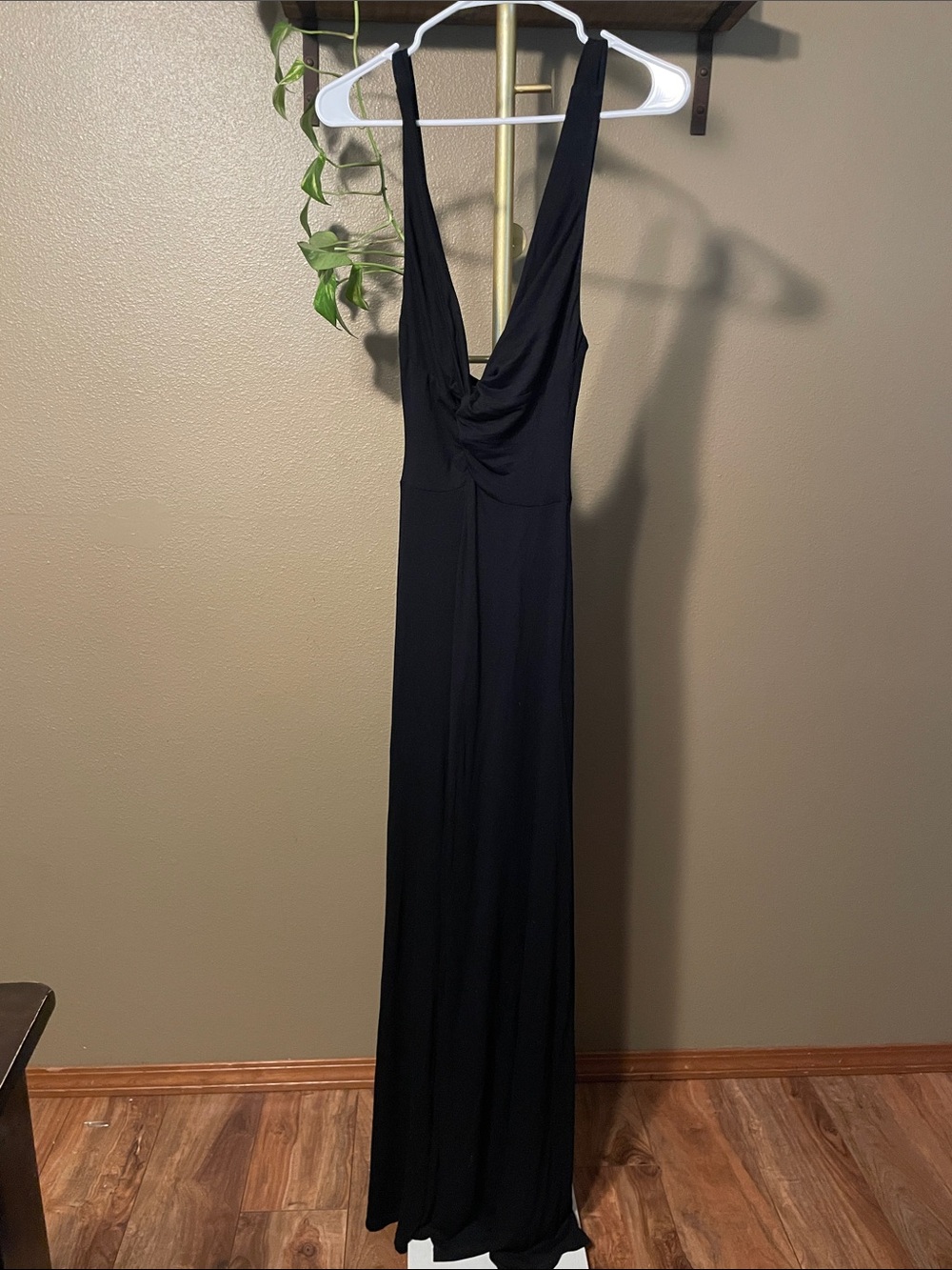 NWT Free People Black Wide leg Jumpsuit